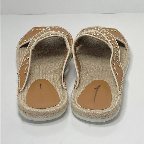See by Chloe Pia Studded Slide Espadrille Sandals size 40 - Picture 5 of 9